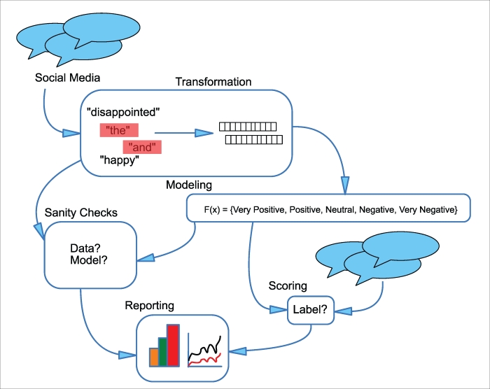 Case study: sentiment analysis of social media feeds
