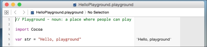 Let's go to the playground