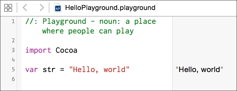 Let's go to the playground