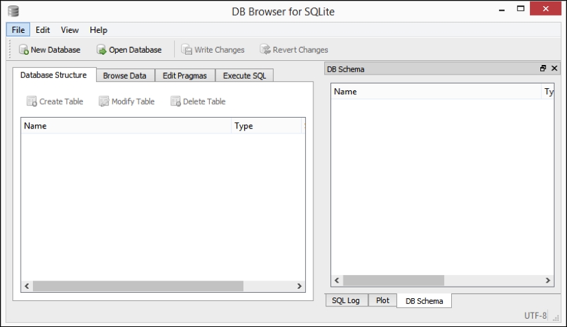 SQLite browser