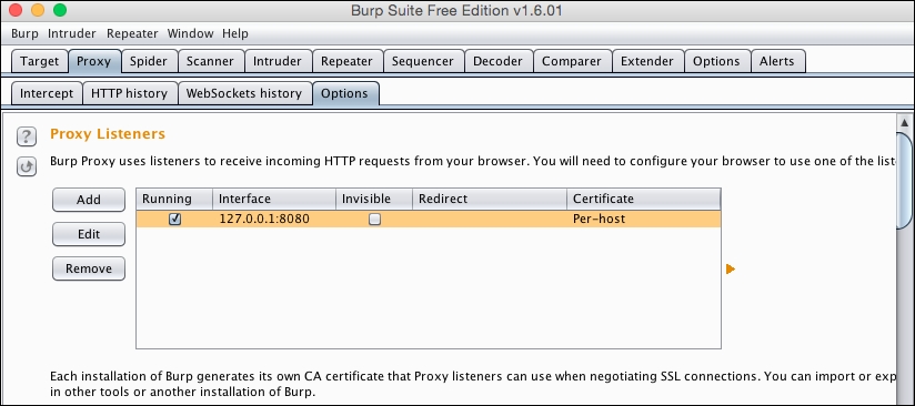 Intercepting traffic over HTTPS