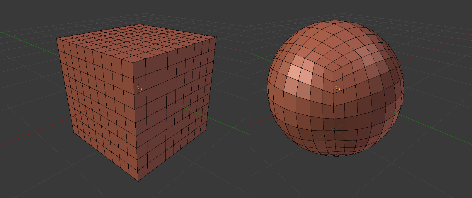 Meshing a 2D blend on a face transition