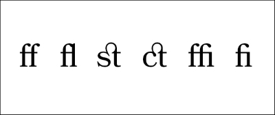 Ligatures