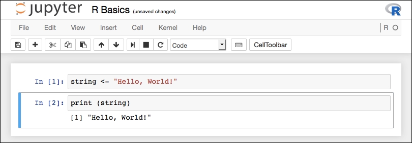 Basic R in Jupyter