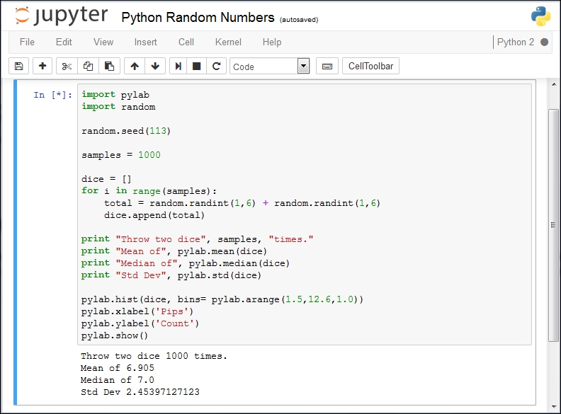 python random list generator