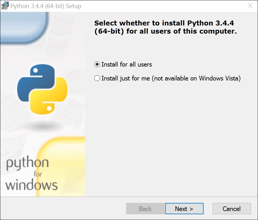 Downloading and installing Python