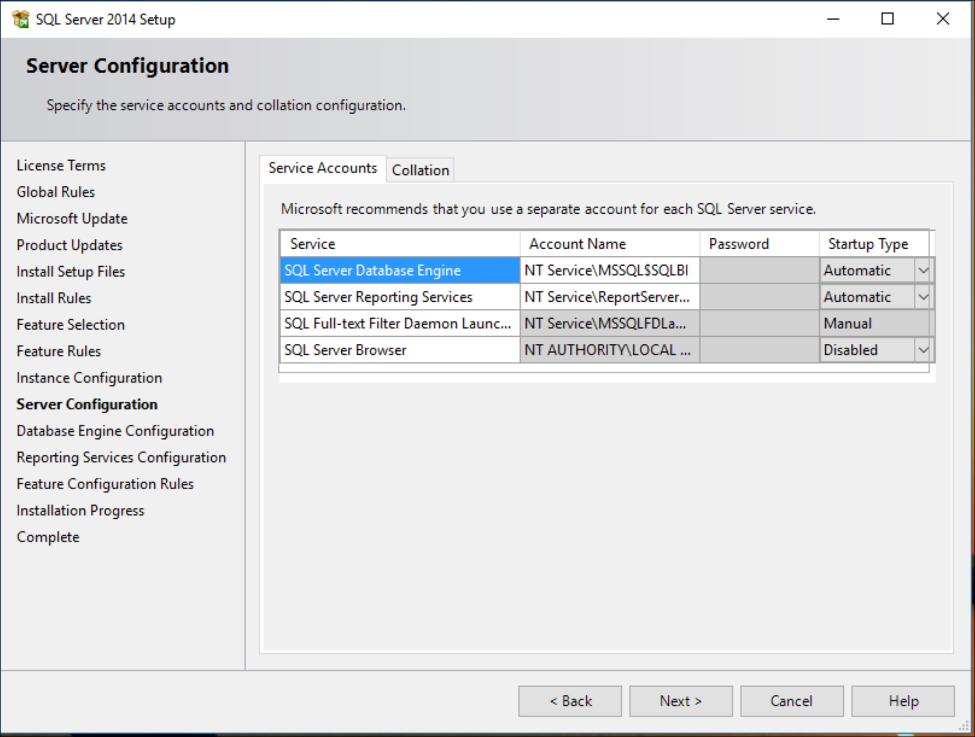Downloading and installing MS SQL Server 2014