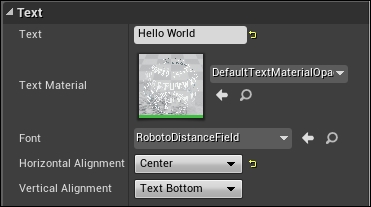 Modifying components
