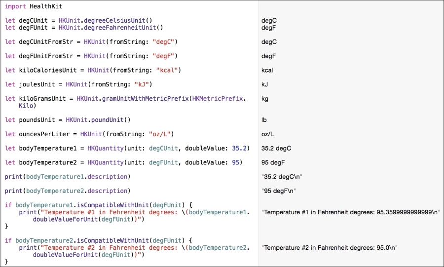 Working with API objects in the Xcode Playground