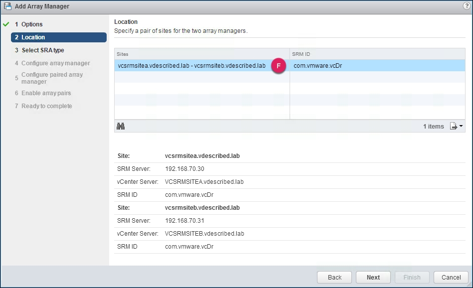 Adding array managers and enabling array pairs