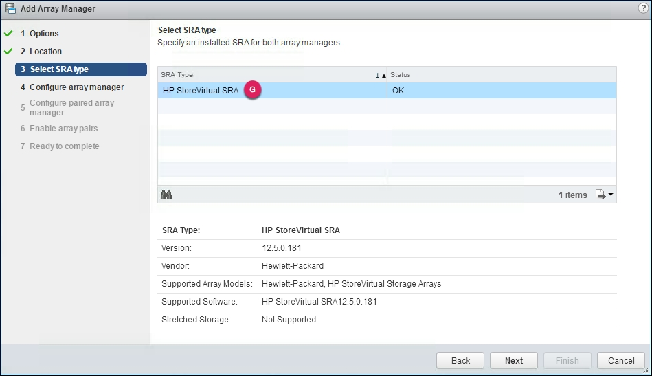Adding array managers and enabling array pairs