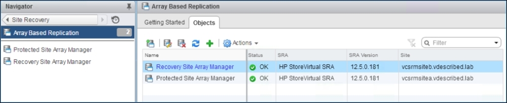 Adding array managers and enabling array pairs