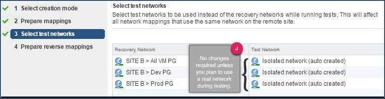 Network mappings