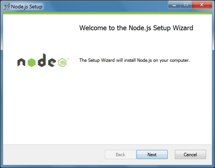 Installing Node.js on Windows
