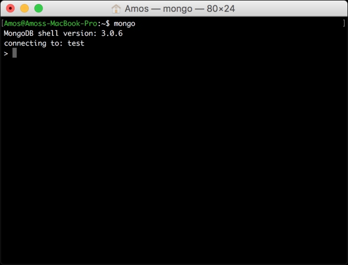 MongoDB shell