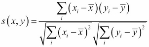 Similarities measures