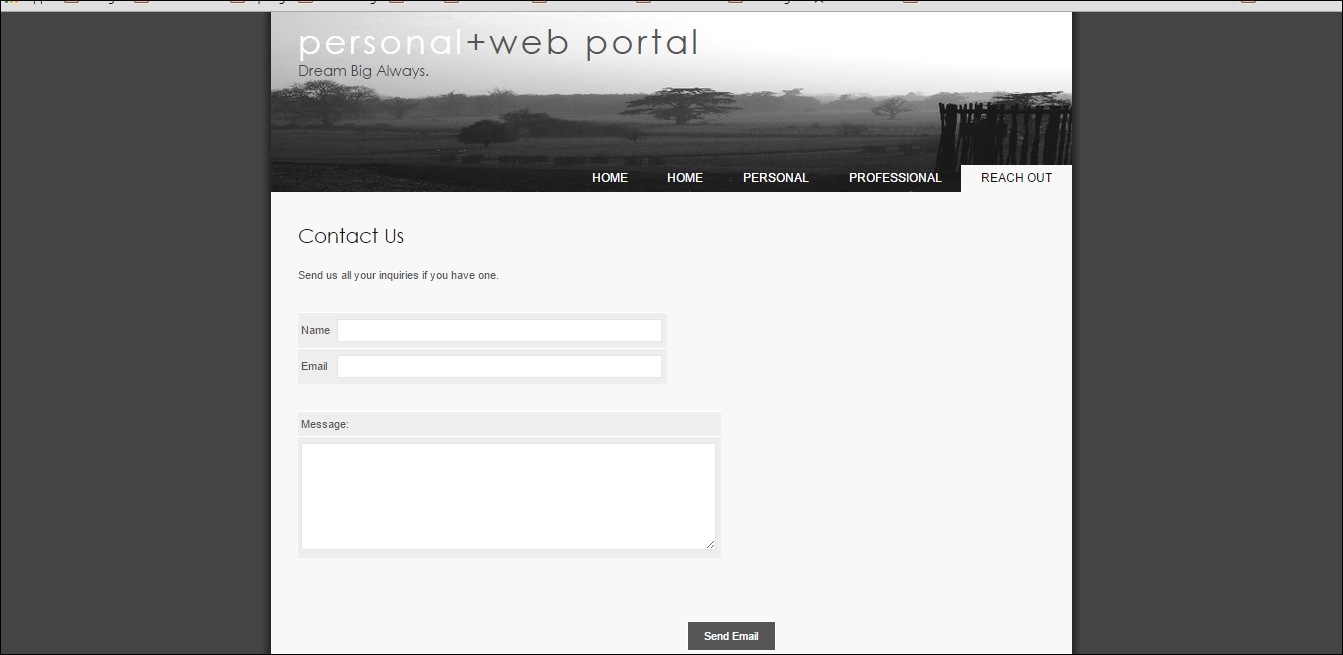 The Personal Web Portal (PWP) project