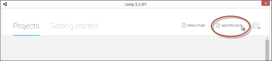 Getting started – Unity and projects