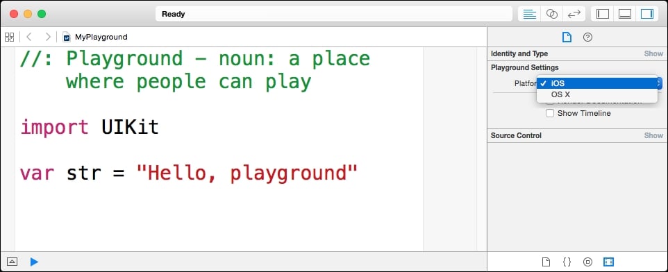 Creating a playground
