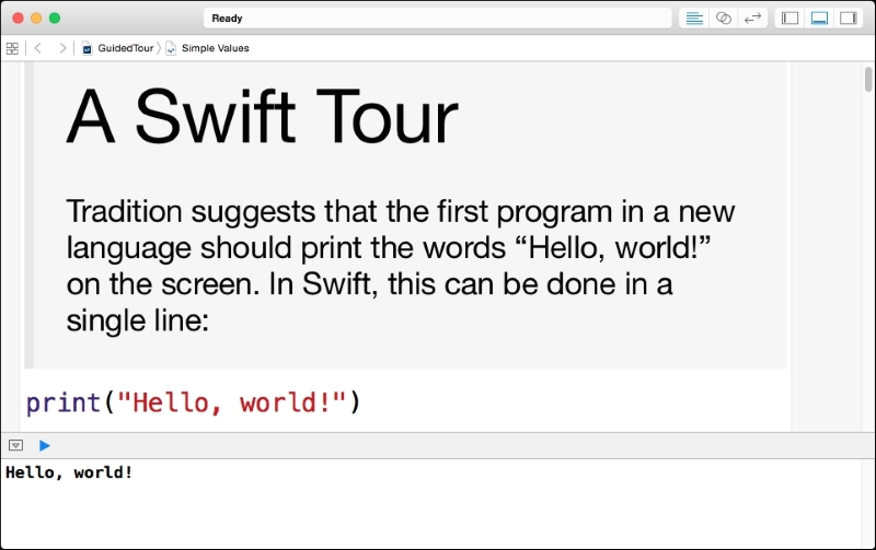 Learning with playgrounds