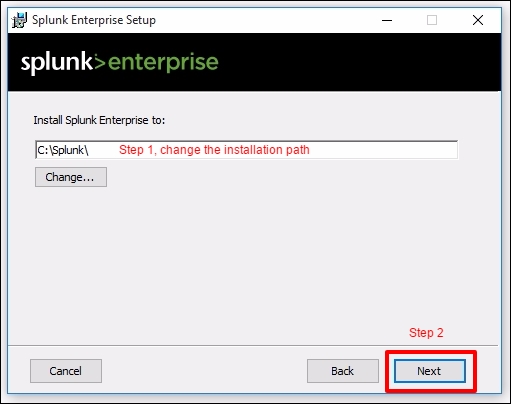 Installing Splunk on Windows
