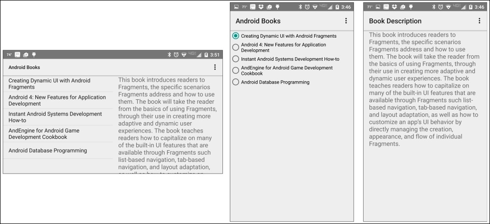Creating an adaptive application layout