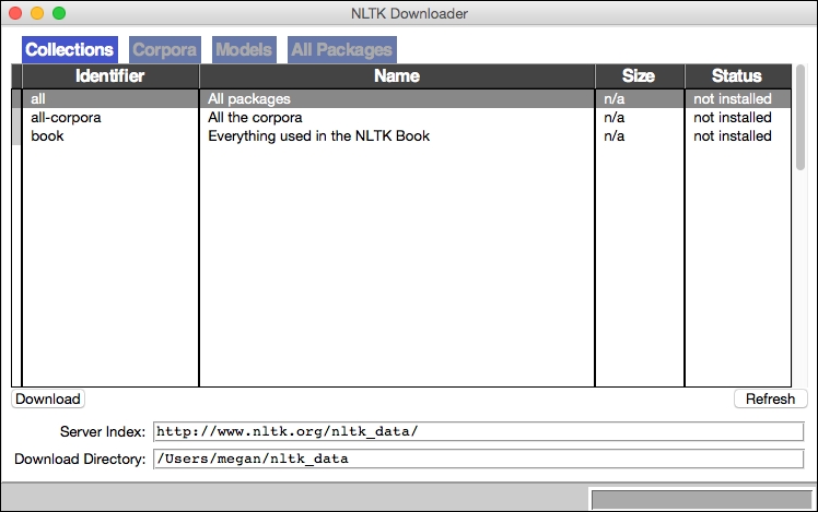 How do we set up our data mining work environment?