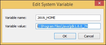 Installation of Java on Windows