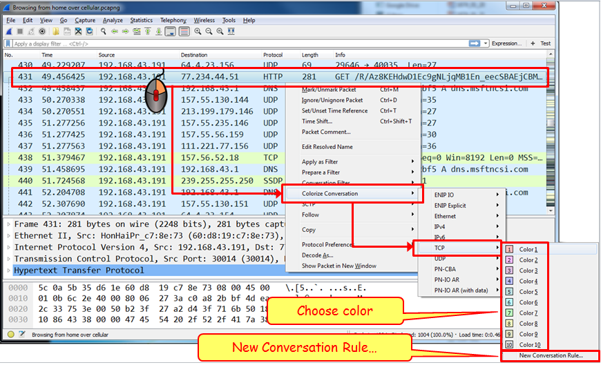 Toolbars Configuration Network Analysis Using Wireshark Cookbook My XXX Hot Girl