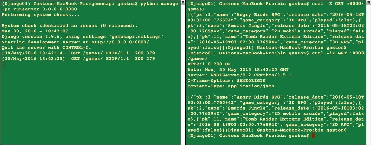 Working with command-line tools - curl and httpie