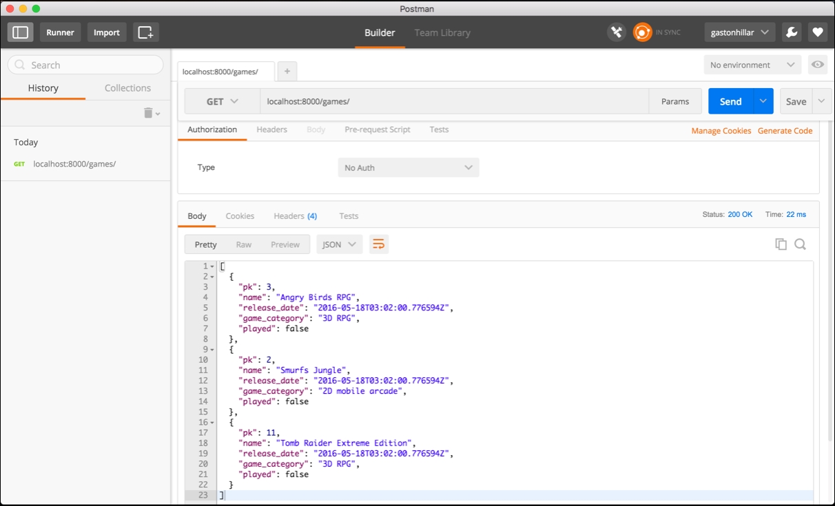 Working with GUI tools - Postman and others
