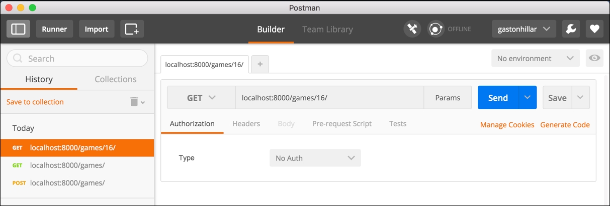Working with GUI tools - Postman and others
