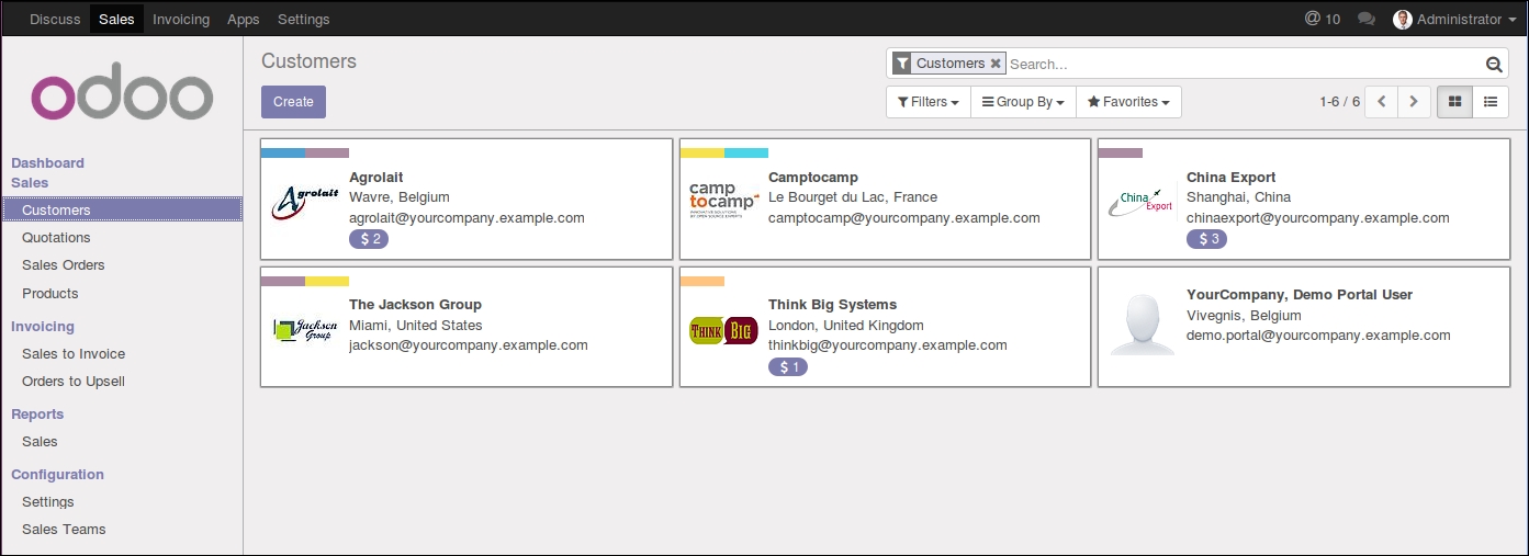 Searching in Odoo