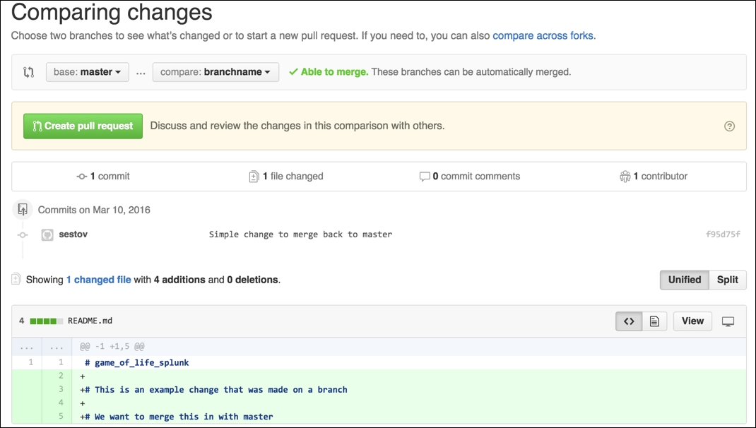 Branching and working with Git
