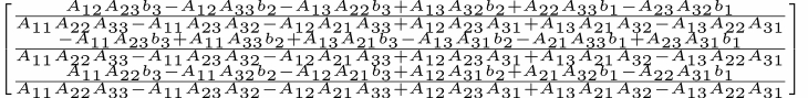 Examples for Linear Algebra Methods in SymPy