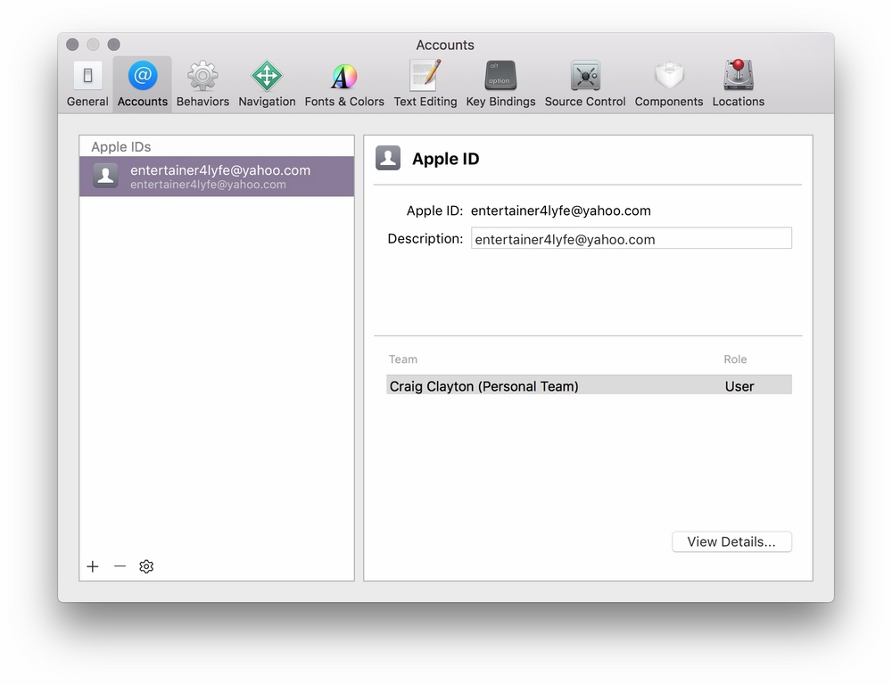 iOS device