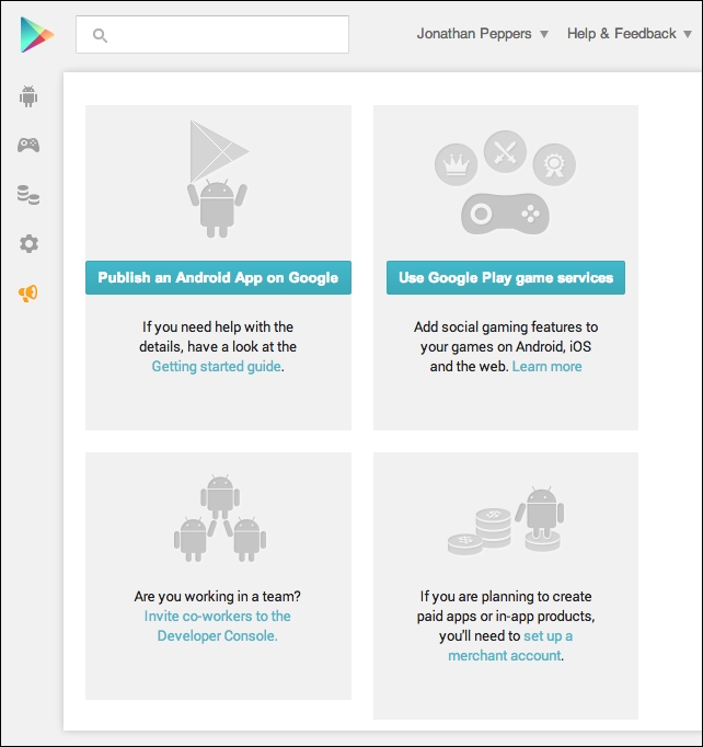 Registering as a Google Play developer