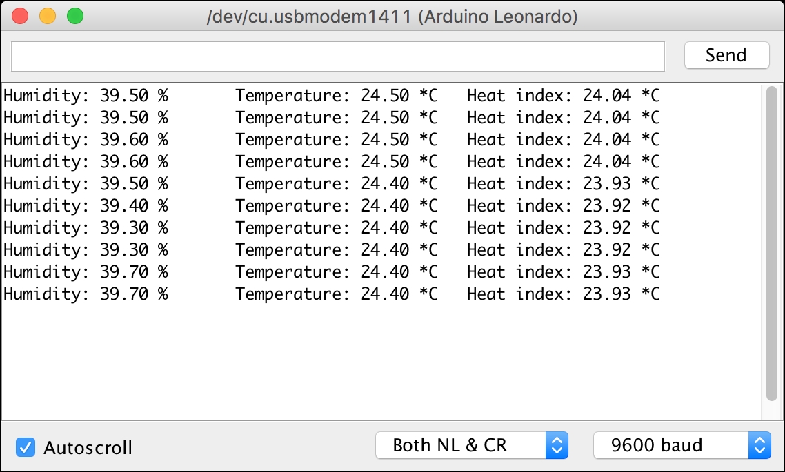 Sensing and actuating on Arduino devices