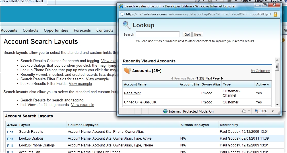 Enhanced lookups