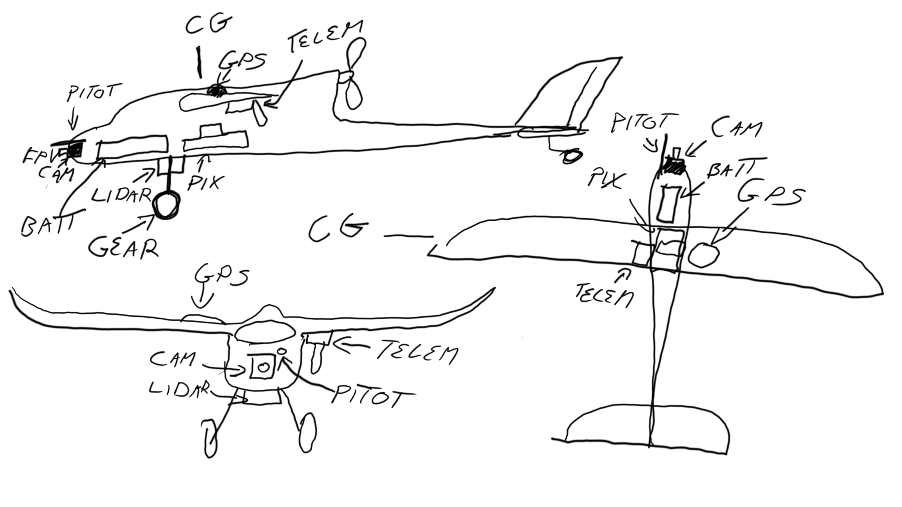 Vector outline quadcopter drone illustration Vector black contour design  quadcopter drone with protection guard isolated  CanStock