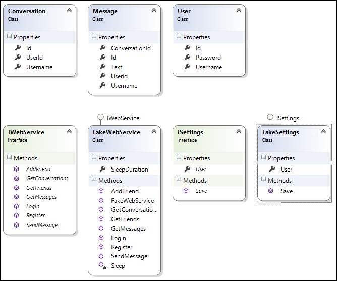 Writing a mock web service