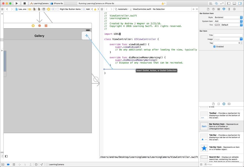 Allowing picture taking