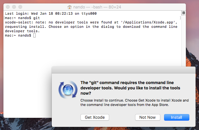 install git bash mac