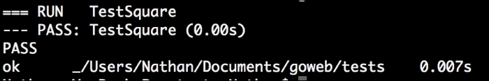 Introducing testing in Go