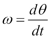 Angular Velocity and Acceleration