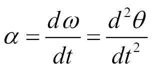 Angular Velocity and Acceleration