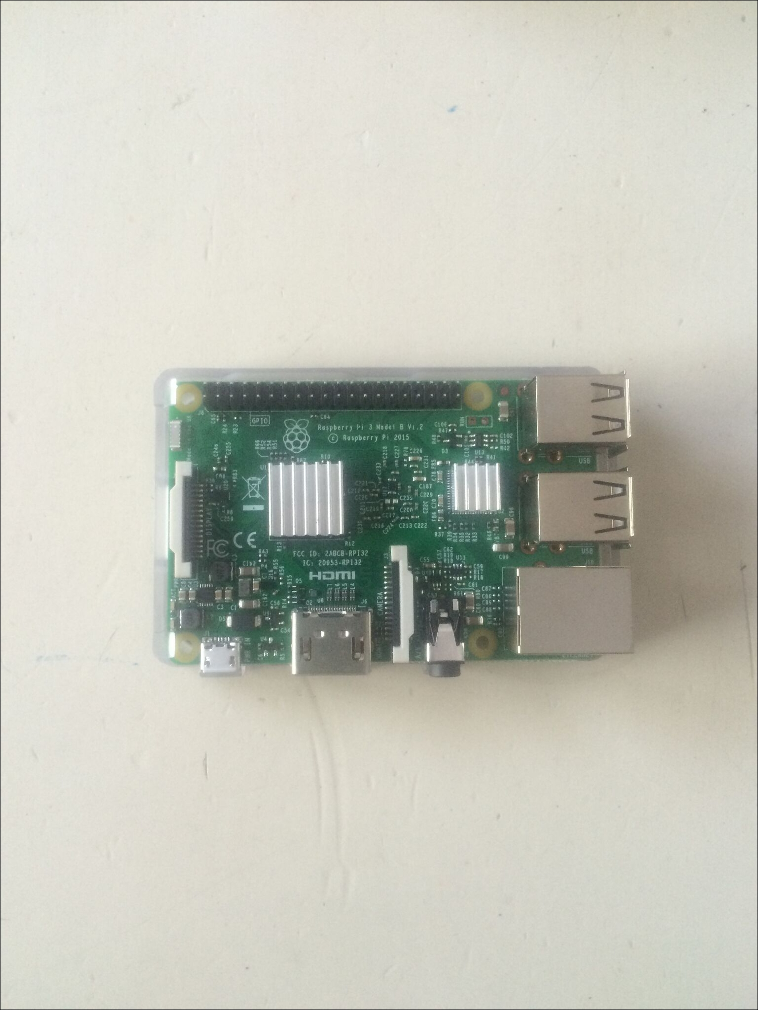 Assembling a Raspberry Pi