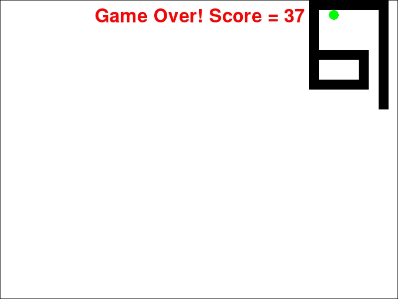 Building a snake game