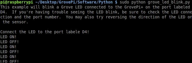 Setting up the GrovePi