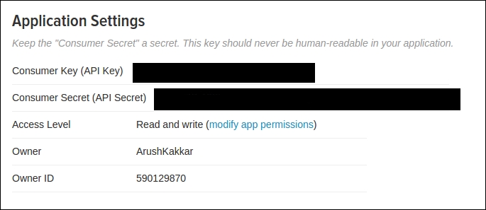 Using Tweepy